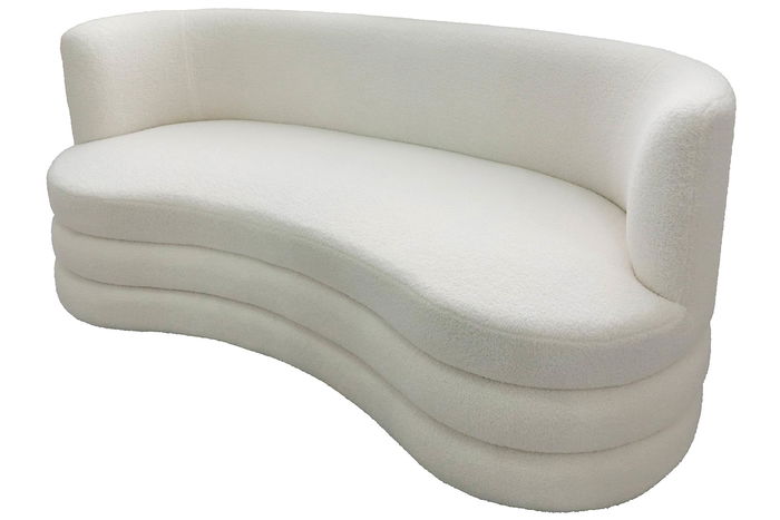 DKD Home Decor Sofá Blanco 193 x 92 x 79 cm