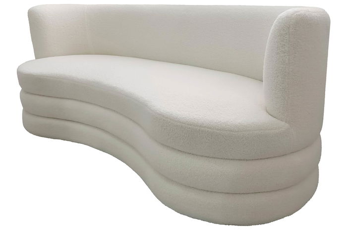 DKD Home Decor Sofá Blanco 193 x 92 x 79 cm