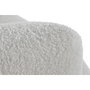 DKD Home Decor Sofá de Poliéster Borreguito Blanco