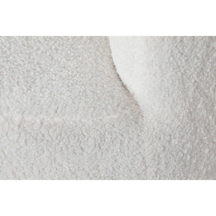DKD Home Decor Sofá de Poliéster Borreguito Blanco DKD Home Decor Sofá de Poliéster Borreguito Blanco