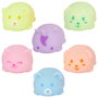 Jeux 2 momes Animal Deformable Fosforito Colección Kawaii, Brilla en la Oscuridad, Colores Surtidos, 4.5x5 cm