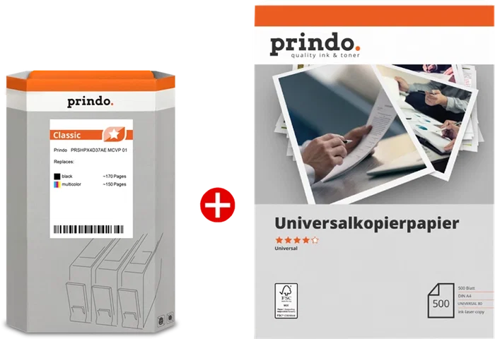 Prindo Classic Value Pack Negro, Varios Colores y Blanco Prindo Classic Value Pack Negro, Varios Colores y Blanco