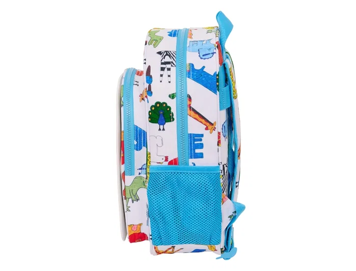 Safta Mochila Infantil Adaptable a Carro Algo de Jaime 26x34x11cm