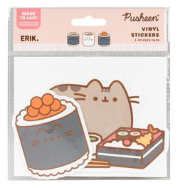 Pusheen Pegatinas de vinilo Sushi Roll Vol. 5 Set de 2