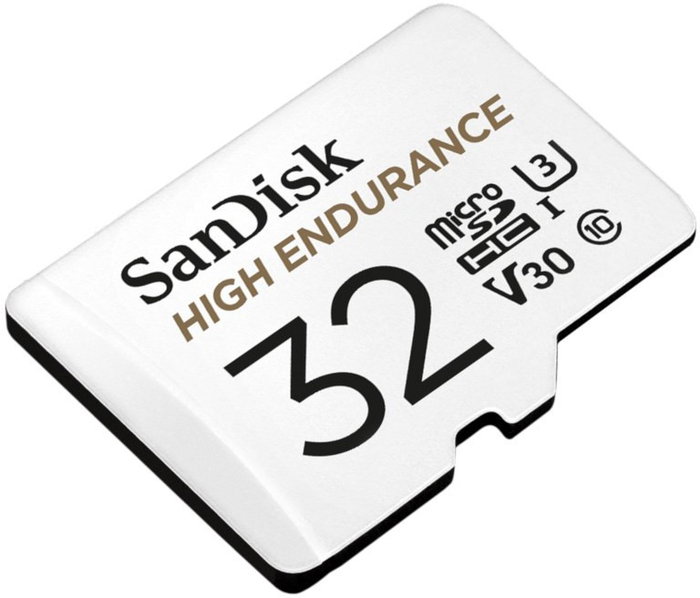 SanDisk High Endurance 32GB MicroSDHC con Adaptador