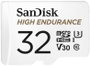 SanDisk High Endurance 32GB MicroSDHC con Adaptador