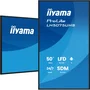 Iiyama LH5075UHS-B2AG - Pantalla de señalización digital LCD de 49.5" (125.7 cm) 4K UHD - Android 11 - 500 cd/m² - WiFi - 3x HDMI, DP, USB - Funcionamiento 24/7 - Negro
