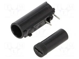 ESKA Portafusibles para Fusibles Cilíndricos THT 5x20mm 10A
