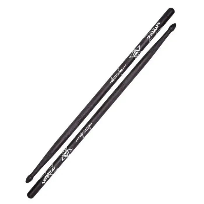 Zildjian Baquetas Signature Aaron Spears 16.75" x .570" Acabado Gris Oscuro