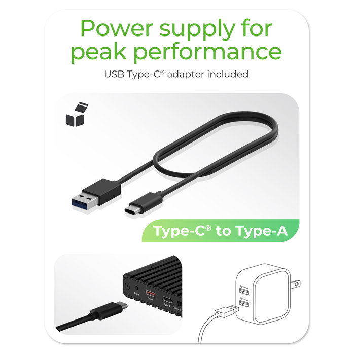 ICY BOX IB-2817MCL-C31 Caja Externa USB-C 3.2 para 2x M.2 NVMe SSD con Función de Clonación