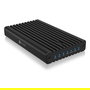 ICY BOX IB-2817MCL-C31 Caja Externa USB-C 3.2 para 2x M.2 NVMe SSD con Función de Clonación