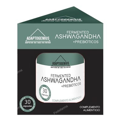 ADAPTOGENIUS Ashwagandha 30 Capsulas