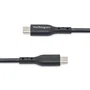 StarTech Cable USB-C a USB-C/B 4m USB2CC4MBKE - Negro - 60W PD 2.0 - 3A - USB 2.0 - Conectores Niquelados - Resistente - Para Carga y Datos