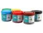 Liderpapel Tempera Escolar 40 ml Caja de 7 Colores Surtidos Incluye Pincel para Manualidades y Pintura desde 3 Años