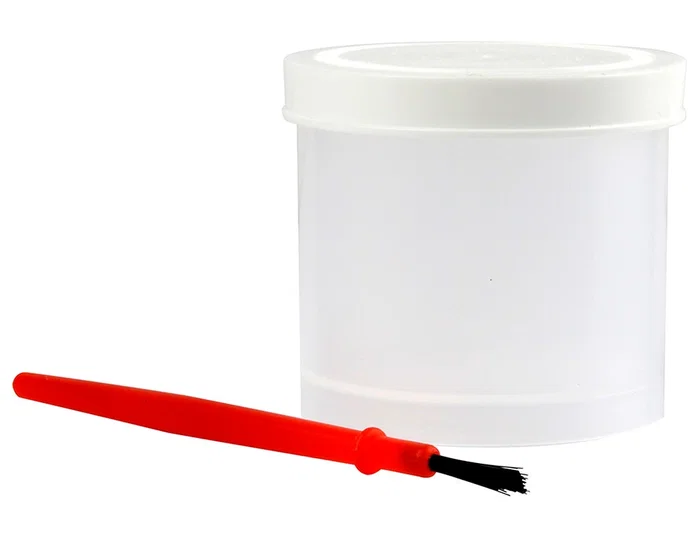 Liderpapel Tempera Escolar 40 ml Caja de 7 Colores Surtidos Incluye Pincel para Manualidades y Pintura desde 3 Años