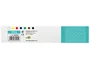 Liderpapel Tempera Escolar 40 ml Caja de 7 Colores Surtidos Incluye Pincel para Manualidades y Pintura desde 3 Años