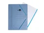 Liderpapel Carpeta Sencilla Folio Cartón Pintado Azul