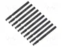 RECA Broca para metal de acero rápido HSS de 3,3 mm x 49 mm
