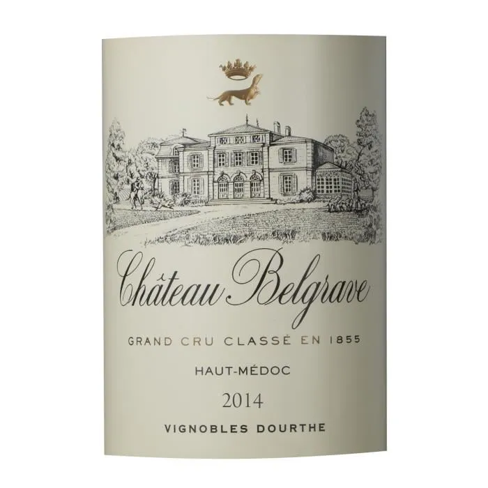 Château Belgrave 2014 Haut Médoc 5o Crecimiento clasificado - Vino tinto de Burdeos
