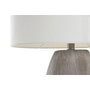 DKD Home Decor Lámpara de Sobremesa de Cerámica y Algodón Beige