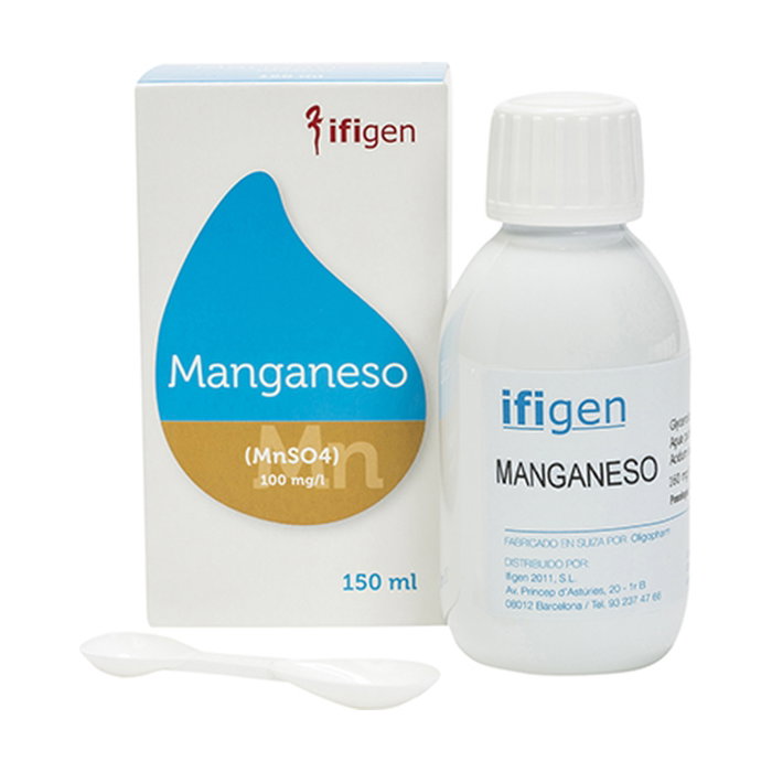 Ifigen Manganeso (Mn) 150 ml Oligoelemento Glicero-Acuoso Ifigen Manganeso (Mn) 150 ml Oligoelemento Glicero-Acuoso