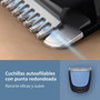 PHILIPS - Barbero Eléctrico para Uso en Seco y Mojado con Peines Largo y Corto