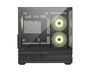 MSI MAG PANO M110R Carcasa PC Gaming Mini-Tower Micro-ATX, Negro, con 4 Ventiladores 120mm ARGB, Soporte Tarjeta Gráfica 41cm, Panel Lateral de Cristal Templado