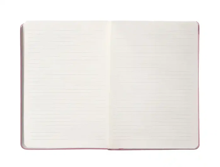 Antartik Cuaderno A4 Tapa Dura Hojas Rayadas Rosa Pastel 100 Hojas 80gr FSC