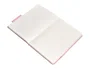 Antartik Cuaderno A4 Tapa Dura Hojas Rayadas Rosa Pastel 100 Hojas 80gr FSC