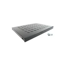 Powergreen Bandeja Fija 1u para Armario Rack de Pie con Fondo 60 cm