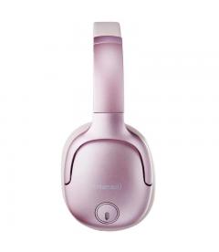 Intenso O400Ha Auriculares Inalámbricos Over-Ear con Cancelación Activa de Ruido (ANC), Hasta 75h Autonomía, Bluetooth 5.3, Plegables, Color Rosa