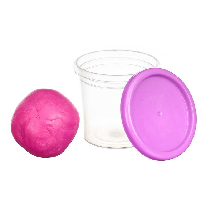 Juego de Plastilina Pincello Amarillo Azul Rojo Verde Morado Naranja (12 Unidades)