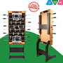 CB Games Futbolín de madera plegable con patas 101x51x70 cm