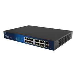 ALLNET ALL-SG8418PM Switch PoE Gestionado L2 18 Puertos Gigabit PoE + 2 SFP Montaje en Rack 19U