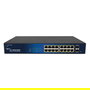ALLNET ALL-SG8418PM Switch PoE Gestionado L2 18 Puertos Gigabit PoE + 2 SFP Montaje en Rack 19U