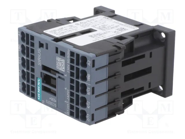 SIEMENS 3RT2017-2AP01 Contactor 3-polar 12A 230VAC