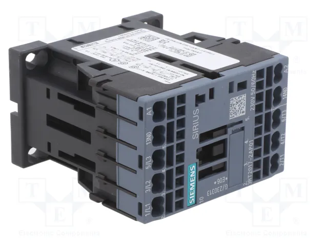 SIEMENS 3RT2017-2AP01 Contactor 3-polar 12A 230VAC