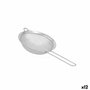 Quid Colador Renova 16 cm (12 Unidades) de Acero