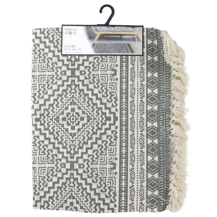 Home Deco Factory Alfombra Ethnical Life 60x90 cm Home Deco Factory Alfombra Ethnical Life 60x90 cm