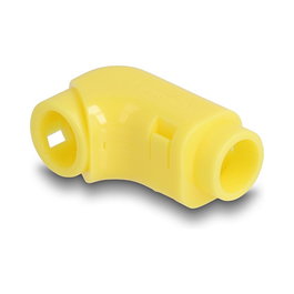 DeLOCK 88123 Clips para cables para doblar, 8 piezas, Amarillo