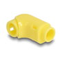 DeLOCK 88123 Clips para cables para doblar, 8 piezas, Amarillo