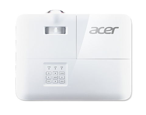Acer Proyector S1286Hn Short throw DLP XGA 1024x768, 3500 lúmenes ANSI, Relación de contraste 20000:1, Blanco