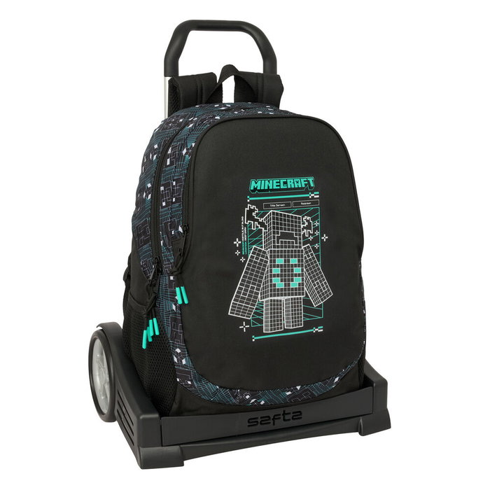 Safta Mochila Mod. 665 con Carro Evolution Minecraft Screen