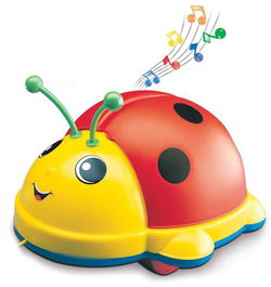 Molto Mariquita de Arrastre con Sonidos 23 cm para Niños a Partir de 1 Año