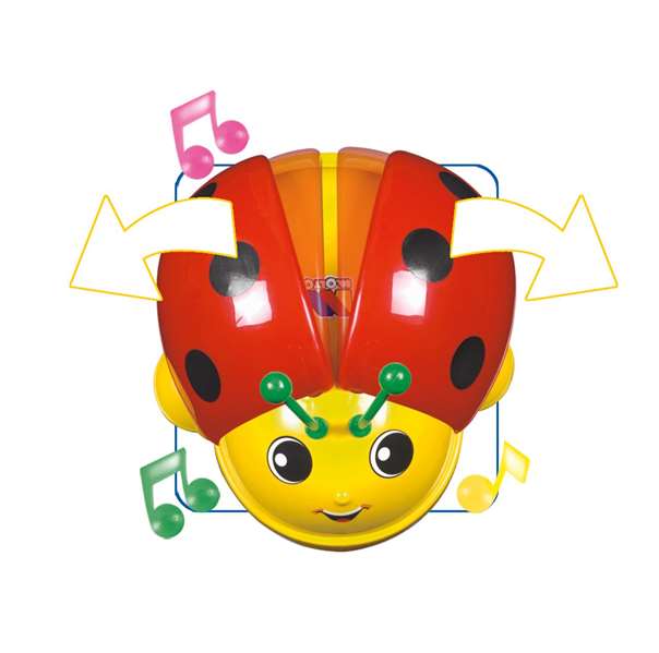Molto Mariquita de Arrastre con Sonidos 23 cm para Niños a Partir de 1 Año Molto Mariquita de Arrastre con Sonidos 23 cm para Niños a Partir de 1 Año