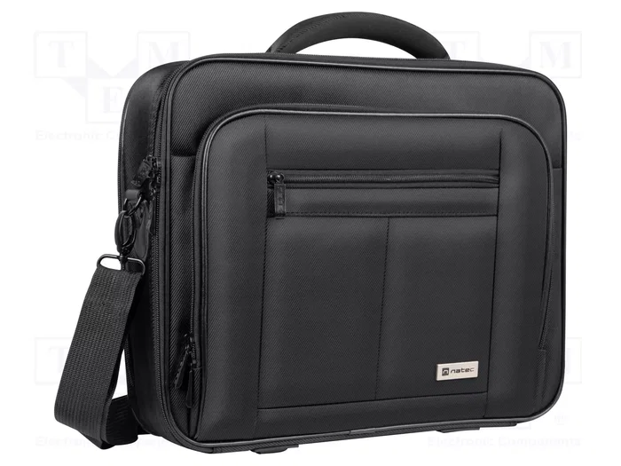 NATEC Boxer Maletín para Portátil 43,9 cm (17.3 polegadas) Negro