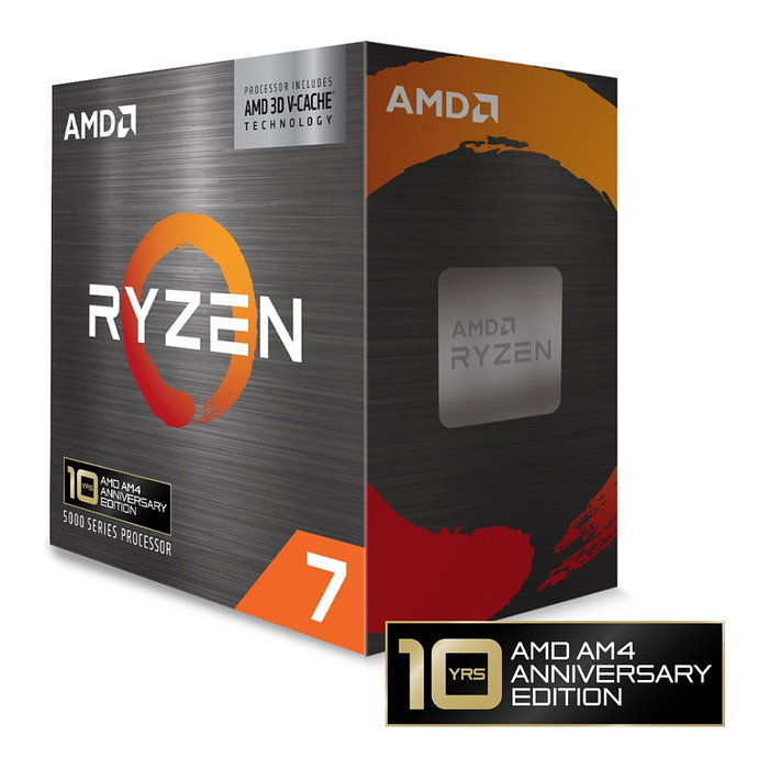 AMD Ryzen 7 5800X3D 3.4GHz 96MB L3 Socket AM4