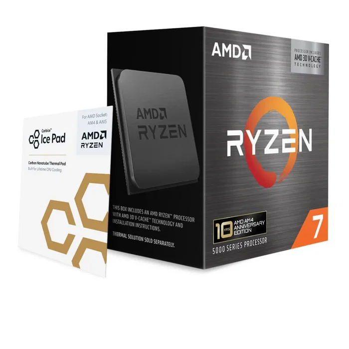 AMD Ryzen 7 5800X3D 3.4GHz 96MB L3 Socket AM4