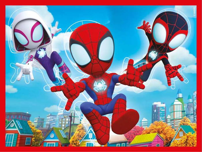 Clementoni Puzzle Cubo Spidey Marvel 12 Piezas 16x12cm