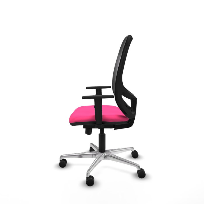 PIQUERAS Y CRESPO Silla de oficina Cilanco Rosa y Negro PIQUERAS Y CRESPO Silla de oficina Cilanco Rosa y Negro